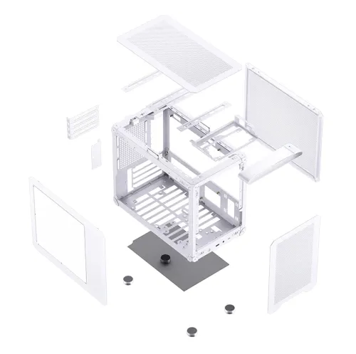 Case JONSBO C6 MAX White |Mini Tower M-ATX| ITX| VGA 335mm